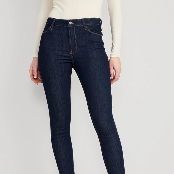 NWT Old Navy High-Waisted Wow Super-Skinny Jeans for Women - Picture 1 of 13